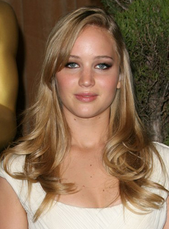 Jennifer Lawrence's Long, Blond Hairstyle