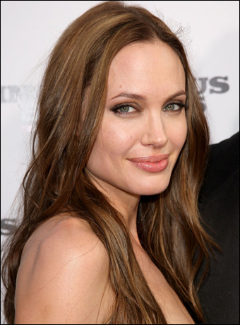 angelina jolie haircuts. Angelina Jolie#39;s Gorgeous Long