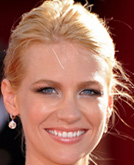 January Jones's Updo Hairstyle at Emmy Awards 2009