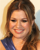 Kelly Clarkson Half Up Half Down Hairstyle at the Grammys 2009