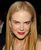 Nicole Kidman's Long Straight Hairstyle at Grammys 2009