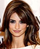 Penelope Cruz with Curly Hairstyle