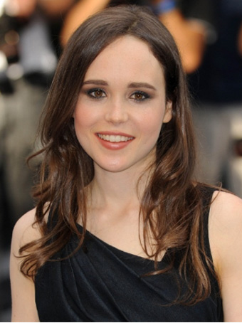 Ellen Page's Wavy Hairstyle at the London 'Inception' Premiere